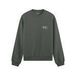 Café de Paris Oversize Sweatshirt - Antrasit - ön görünüm