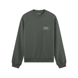 Café de Paris Oversize Sweatshirt - Antrasit - ön görünüm