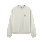 Café de Paris Oversize Sweatshirt - Beyaz - ön görünüm