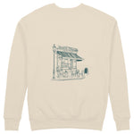 Café de Paris Sweatshirt - Bej - arka görünüm