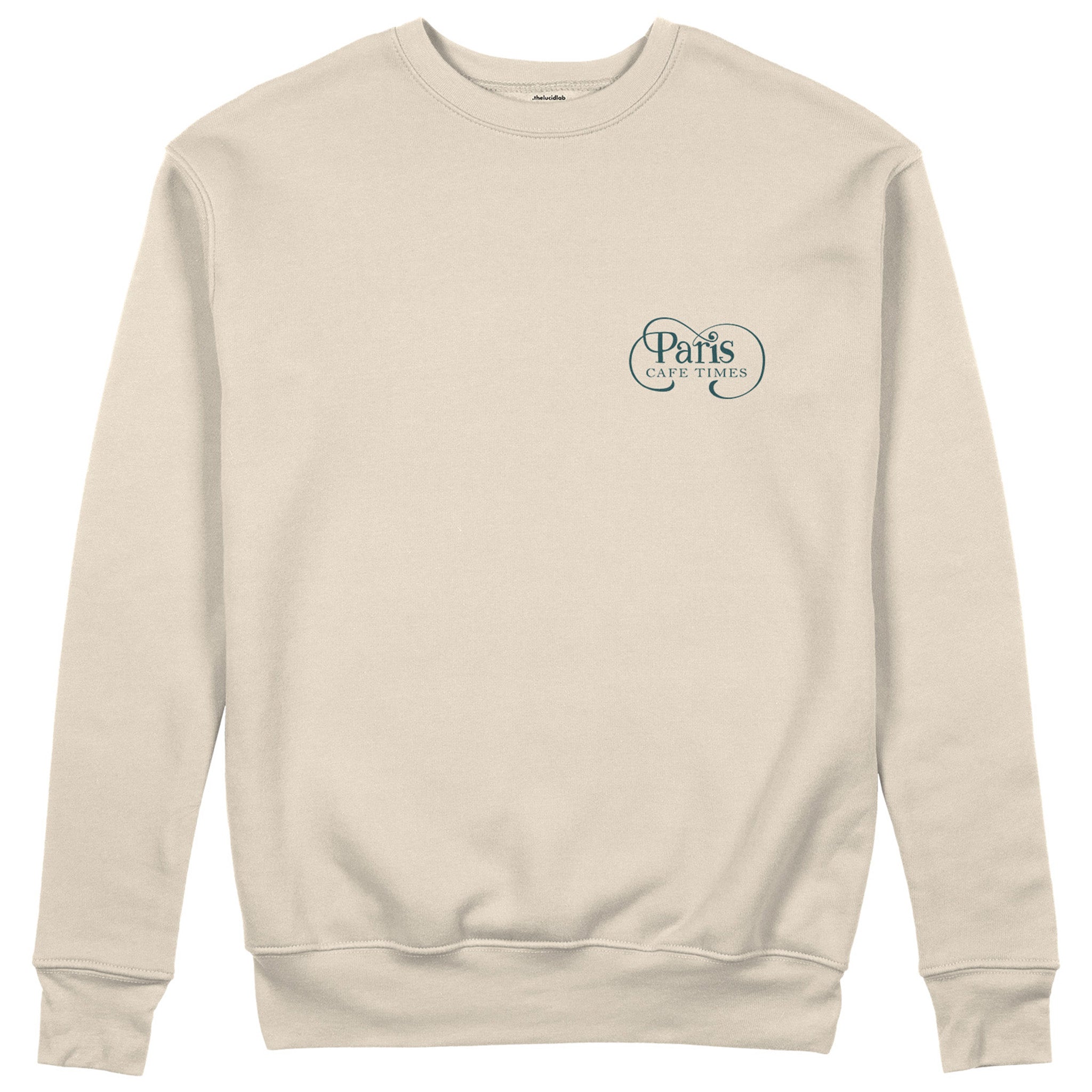 Café de Paris Sweatshirt - Bej - ön görünüm