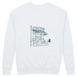 Café de Paris Sweatshirt - Beyaz - arka görünüm