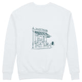 Café de Paris Sweatshirt - Beyaz - arka görünüm