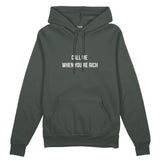 Call Me When You’re Rich Oversize Hoodie - Antrasit - ön görünüm