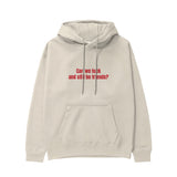 Can We Fuck Hoodie - Krem - ön görünüm