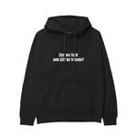 Can We Fuck Hoodie - Siyah - ön görünüm