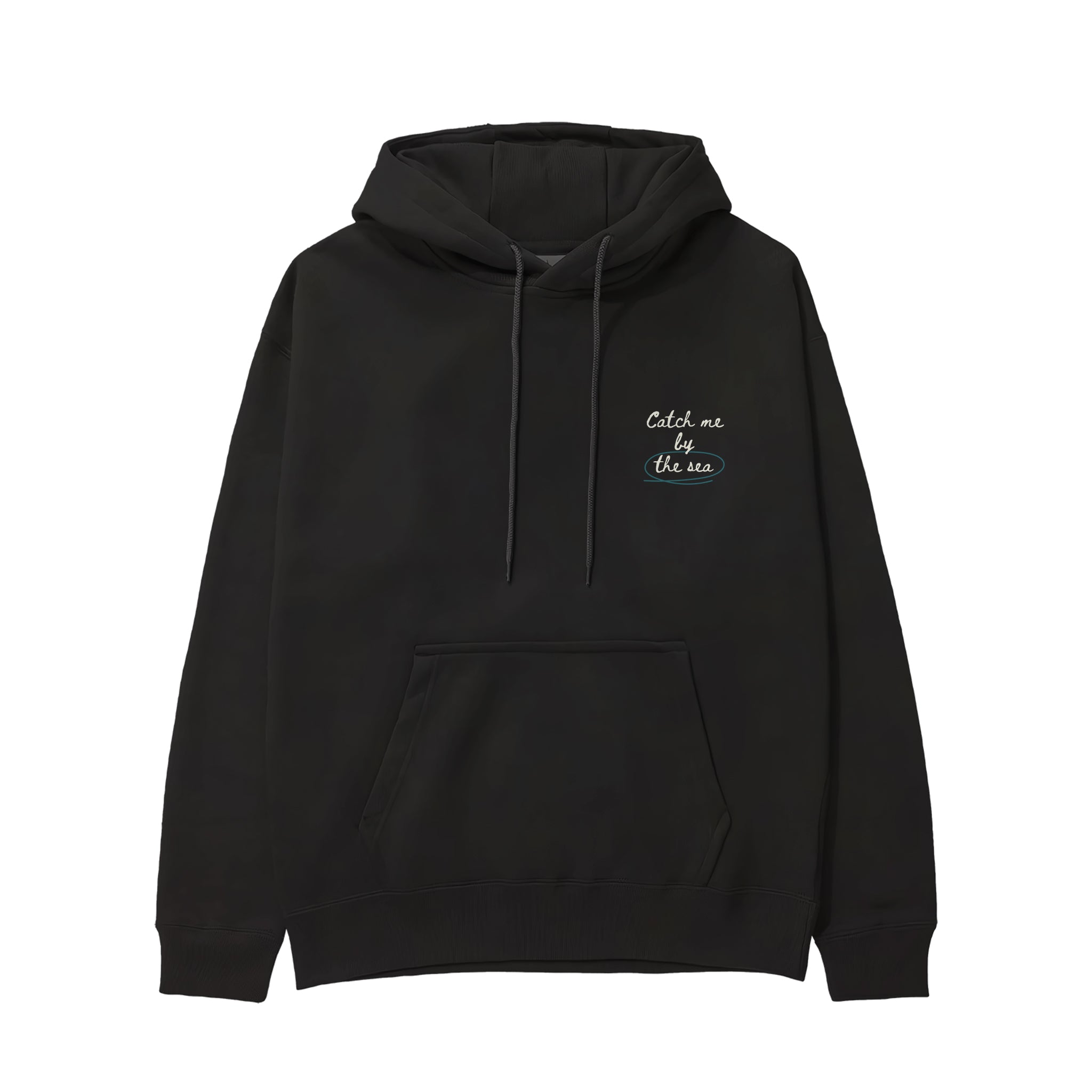 Catch Me By The Sea Hoodie - Siyah - ön görünüm