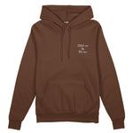 Catch Me By The Sea Oversize Hoodie - Kahverengi - ön görünüm