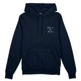 Catch Me By The Sea Oversize Hoodie - Lacivert - ön görünüm