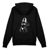 Catch Me By The Sea Oversize Hoodie - Siyah - arka görünüm