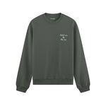 Catch Me By The Sea Oversize Sweatshirt - Antrasit - ön görünüm