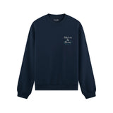 Catch Me By The Sea Oversize Sweatshirt - Lacivert - ön görünüm