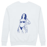 Catch Me By The Sea Sweatshirt - Beyaz - arka görünüm
