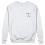 Catch Me By The Sea Sweatshirt - Beyaz - ön görünüm
