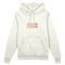 Clean Girl Until 9 PM Oversize Hoodie - Beyaz - ön görünüm