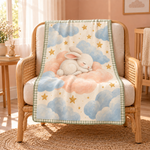 Cloud Bunny Polar Bebek Battaniyesi — Ana görünüm