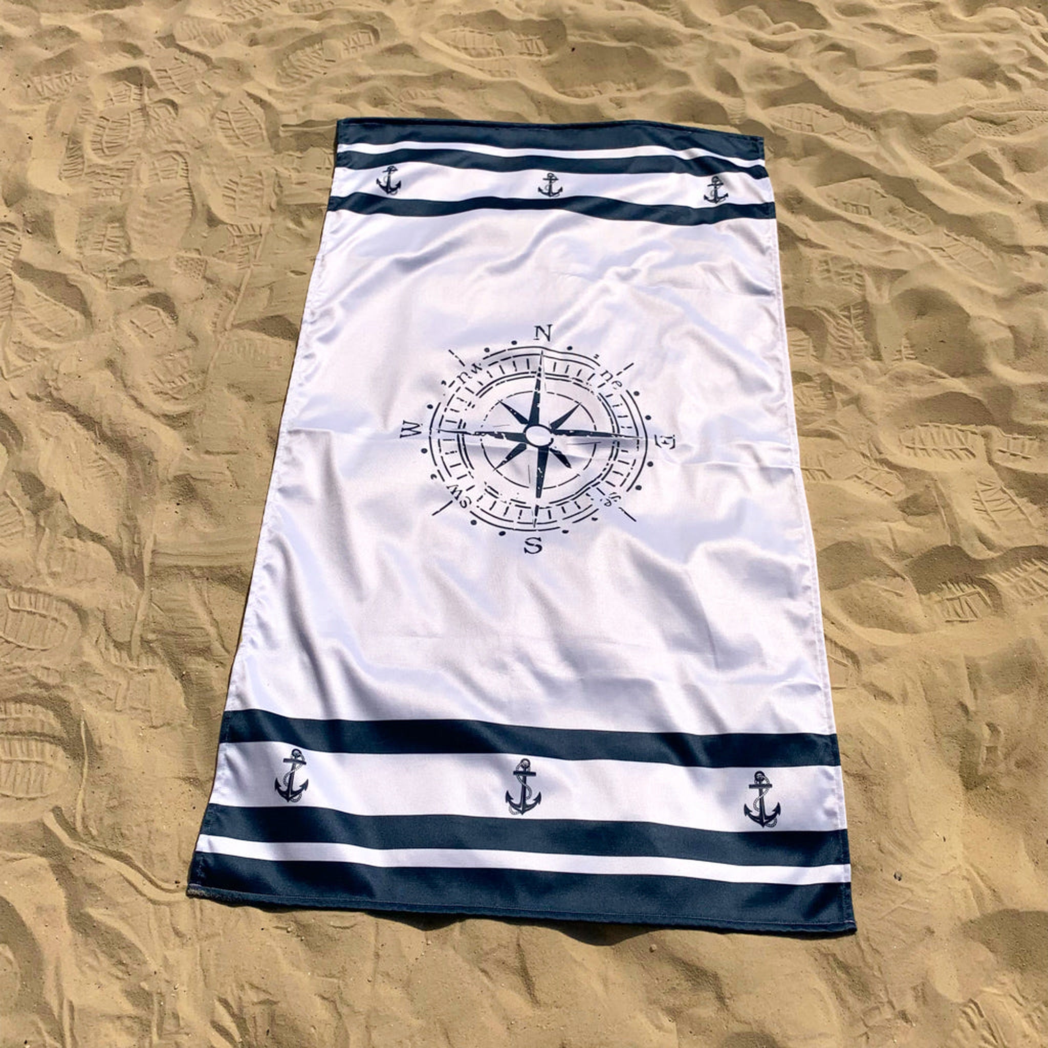 Compass / Pusulalı Plaj Havlusu