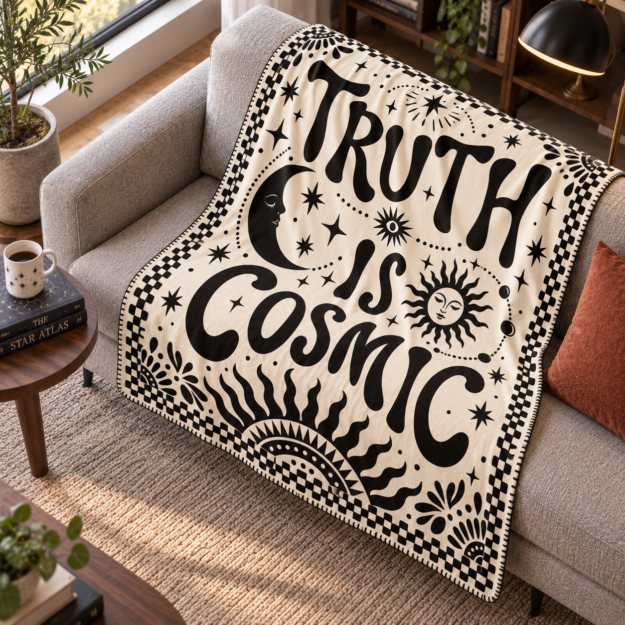 Cosmic Truth Polar TV Battaniyesi — Çapraz görünüm