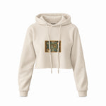 Avatar The Last Airbender Map Crop Hoodie — Krem — Ön baskı