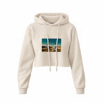 Breaking Bad Crop Hoodie — Krem — Ön baskı
