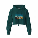 Breaking Bad Crop Hoodie — Koyu Yeşil — Ön baskı