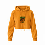 Walter White / Heisenberg Crop Hoodie — Turuncu — Ön baskı