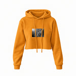 Guns N’ Roses Ritz New York 1988 Crop Hoodie — Turuncu — Ön baskı
