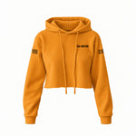 Sons Of Anarchy: Girl of Mayhem Crop Hoodie — Turuncu — Ön baskı