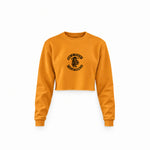 Sons of Anarchy Crop Sweatshirt — Turuncu — Ön baskı