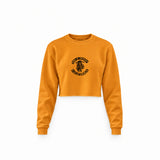 Sons of Anarchy Crop Sweatshirt — Turuncu — Ön baskı