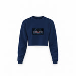 Star Wars Last Supper Crop Sweatshirt — Lacivert — Ön baskı