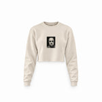 Marlon Brando / Godfather 1972 Crop Sweatshirt — Krem — Ön baskı