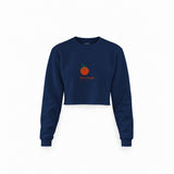 Tomato Crop Sweatshirt — Lacivert — Ön baskı