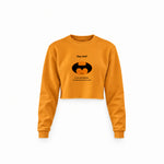 Gay Test - Batman Crop Sweatshirt — Turuncu — Ön baskı