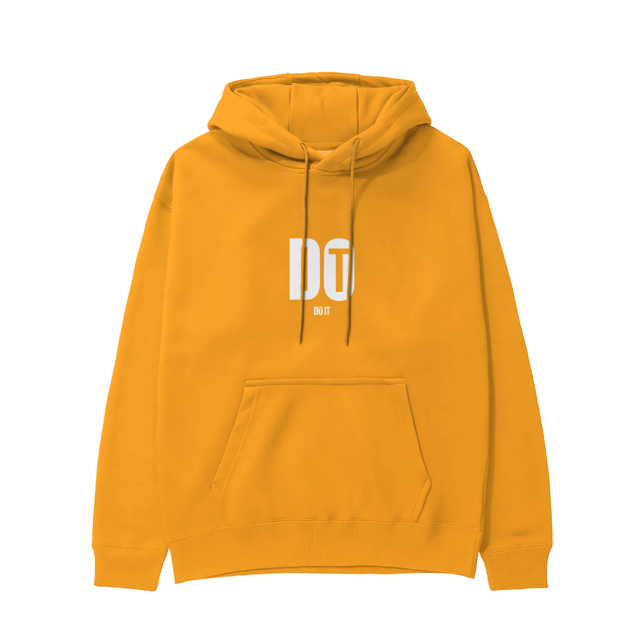 DO IT Hoodie - Turuncu - ön görünüm