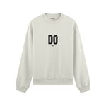 DO IT Oversize Sweatshirt - Beyaz - ön görünüm
