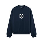 DO IT Oversize Sweatshirt - Lacivert - ön görünüm