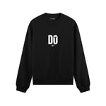 DO IT Oversize Sweatshirt - Siyah - ön görünüm