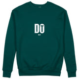 DO IT Sweatshirt - Koyu Yeşil - ön görünüm