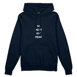 Do MILFs Oversize Hoodie - Lacivert - ön görünüm