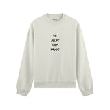 Do MILFs Oversize Sweatshirt - Beyaz - ön görünüm