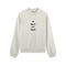 Do MILFs Oversize Sweatshirt - Beyaz - ön görünüm