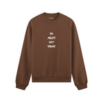 Do MILFs Oversize Sweatshirt - Kahverengi - ön görünüm