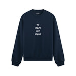 Do MILFs Oversize Sweatshirt - Lacivert - ön görünüm