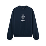 Do MILFs Oversize Sweatshirt - Lacivert - ön görünüm