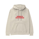 Dramatic Overthinker Hoodie - Krem - ön görünüm