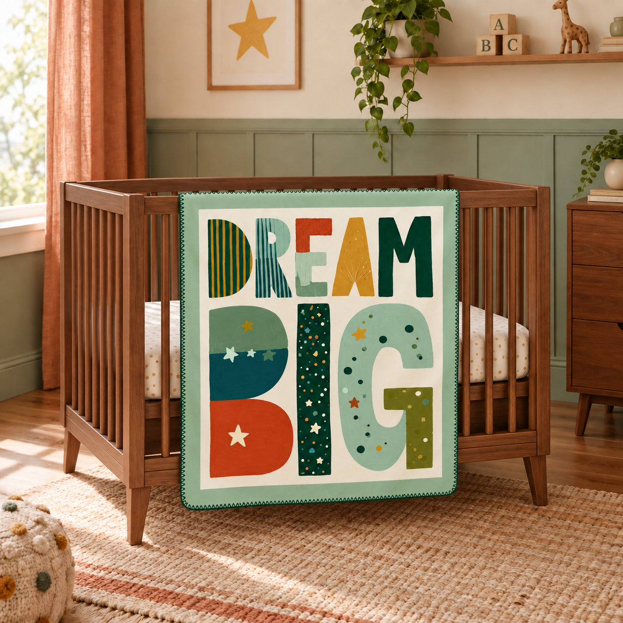 Dream Big Polar Bebek Battaniyesi – farklı açı