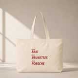 Drink Date Drive Club Tote Bag – ön görünüm