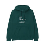 Drink Date Drive Hoodie - Koyu Yeşil - ön görünüm