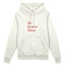 Drink Date Drive Oversize Hoodie - Beyaz - ön görünüm